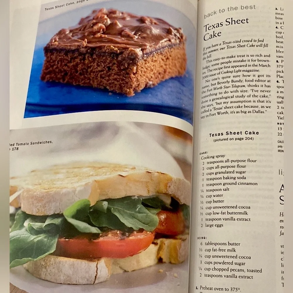 Cooking Light Annual Recipes 2003 Hard Cover Cookbook